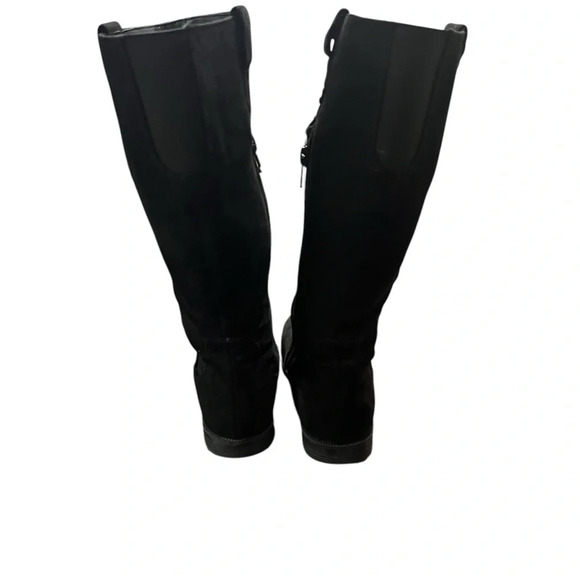 Little Girls Knee High black Boots - Picture 4 of 7